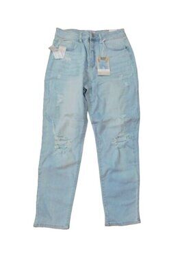 Wax Jean Size 9/29 Distressed Ripped Mom Jeans Denim Jean NWT